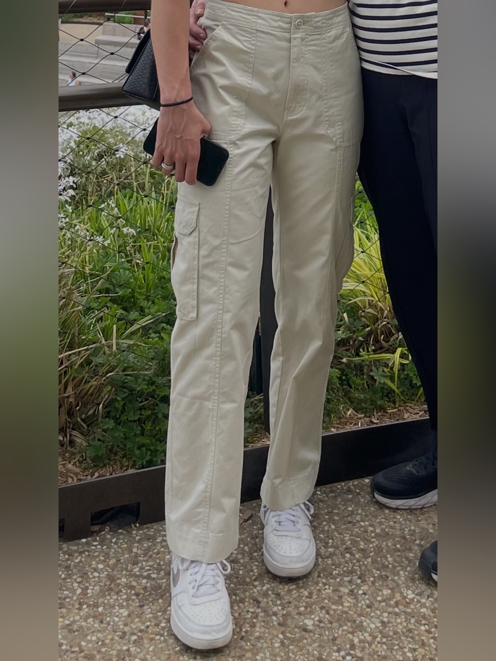 Women’s Beige Cargo Pants